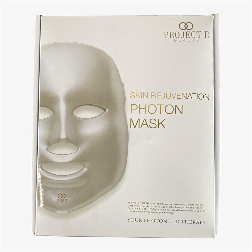 PROJECT E BEAUTY LED 7 Colour Light Therapy Skin Rejuvenation Photon Mask